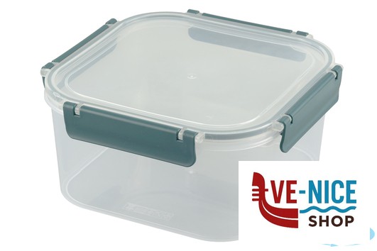 vetro OK! SAVE BOX-CONTENITORE ERMETICO QUADRO 2900ML CM.21,5XH.10,5 IMPORT CUCINA - immagine 2
