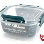 vetro OK! SAVE BOX-CONTENITORE ERMETICO QUADRO 800ML CM.15XH.7,5 IMPORT CUCINA