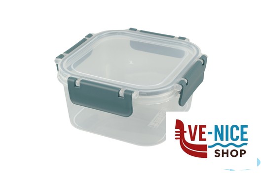 vetro OK! SAVE BOX-CONTENITORE ERMETICO QUADRO 800ML CM.15XH.7,5 IMPORT CUCINA - immagine 2