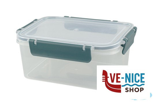 vetro OK! SAVE BOX-CONTENITORE ERMETICO RETTANGOLARE 1700ML CM.21X15,5XH.8,5 IMPORT CUCINA - immagine 2