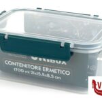 vetro OK! SAVE BOX-CONTENITORE ERMETICO RETTANGOLARE 1700ML CM.21X15,5XH.8,5 IMPORT CUCINA