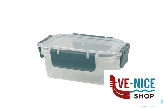 vetro OK! SAVE BOX-CONTENITORE ERMETICO RETTANGOLARE 375ML CM.14,5X9,5XH.6 IMPORT CUCINA - immagine 2