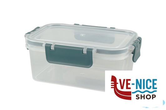 vetro OK! SAVE BOX-CONTENITORE ERMETICO RETTANGOLARE 900ML CM.18X12,5XH.7 IMPORT CUCINA - immagine 2