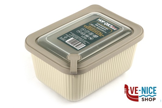 vetro OK! WAVE BOX-CONTENITORE PER MICROONDE RETTANGOLARE 1750ML CM.20X14,5XH.10 IN POLIPROPILENE CON VALVOLA IMPORT CUCINA