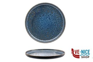 porcellana OKEANOS-PIATTO PIANO BORDO ALTO CM.22 FF026133173 MESA CERAMICS LDA