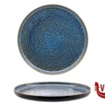 porcellana OKEANOS-PIATTO PIANO BORDO ALTO CM.28 FF0251331503 MESA CERAMICS LDA