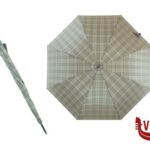 altri accessori OMBRELLO POLIESTERE GOLF FILO SCOZZESE FUSTO NERP IMPUGNATURA IN LEGNO AUTOMATICO MOIA SPA