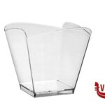 plastica ONDA TRASP.-CONFEZIONE.25 BICC.COPP. CL.9,5  5,5X5,5 GOLD PLAST