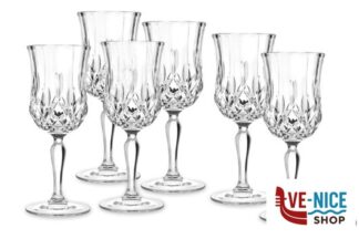 vetro cristallino OPERA - CONFEZIONE 6 CALICI ACQUA CL 23 25605020106 RCR CRISTALLERIA ITALIANA