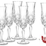 vetro cristallino OPERA - CONFEZIONE 6 CALICI FLUTE CL 13 25609020106 RCR CRISTALLERIA ITALIANA