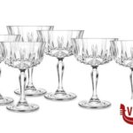 vetro cristallino OPERA - CONFEZIONE 6 COPPE CHAMPAGNE CL 24 25849020206 RCR CRISTALLERIA ITALIANA