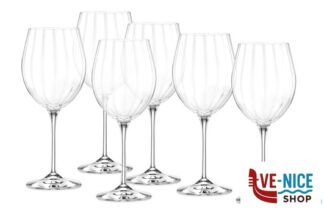 calici vino OPTIQ - CONFEZIONE 6 CALICI VINO CL 65 RCR CRISTALLERIA ITALIANA