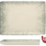 porcellana OREGON-PIATTO RETTANGOLARE CM.30X22  BNTAN30X22DU891311 KUTAHYA SERAMIK