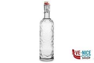 vetro ORIENTE-BOTTIGLIA TRASPARENTE CON TAPPO BORMIOLI ROCCO