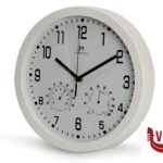 orologi OROLOGIO PARETE BIANCO TONDO CM 30 14944B LOWELL