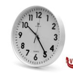 orologi OROLOGIO PARETE CASSA BIANCA TONDO CM 30 LOWELL