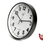 orologi OROLOGIO PARETE CASSA NERA TONDO CM 30 LOWELL