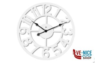 orologi OROLOGIO PARETE QUARZO MDF BIANCO CM 60 LOWELL