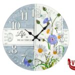 orologi OROLOGIO PARETE QUARZO METALLO CM 40 LOWELL