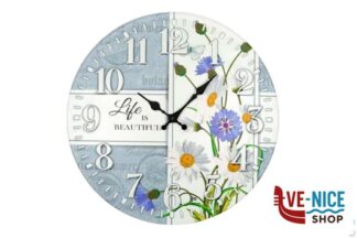 orologi OROLOGIO PARETE QUARZO METALLO CM 40 LOWELL