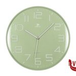 orologi OROLOGIO PARETE TONDO CM 36 VERDE LOWELL