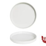 piano OSLO BIANCO - PIATTO PORCELLANA PIANO NORDIC CM 24 SATURNIA