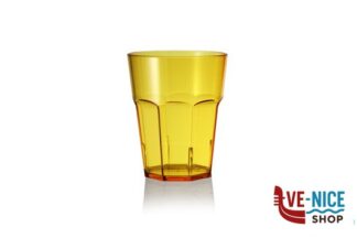 plastica OUTSIDE-BICCHIERE POLICARBONATO GIALLO 350 ML MORI2A