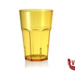 plastica OUTSIDE-BICCHIERE POLICARBONATO GIALLO 450 ML MORI2A