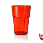 plastica OUTSIDE-BICCHIERE POLICARBONATO ROSSO 450 ML MORI2A
