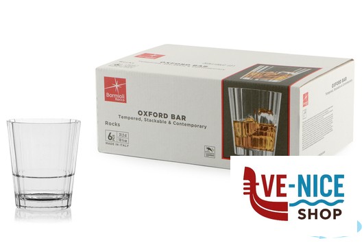vetro OXFORD BAR - BICCHIERE ROCKS CL 31,2 340766 BORMIOLI ROCCO - immagine 3