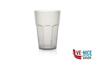 plastica POLIPROPILENE IMPILABILE CONFEZIONE 6 BICCHIERI CL.45 TRASPARENTE SATINATO MORI2A