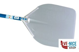 mondo cottura AZZURRA - PALA PIZZA ALLUMINIO RETTANGOLARE CM 36 MANICO CM 150 A-37R GI METAL