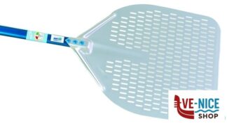 0 AZZURRA - PALA PIZZA ALLUMINIO FORATA CM 50 MANICO CM 120 A-50RF-120 GI METAL