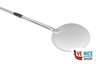 mondo cottura AMICA - PALETTINO PIZZA INOX TONDO CM 23 MANICO CM 150 R23 GI METAL