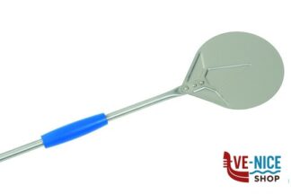 mondo cottura AZZURRA-PALETTINO PIZZA INOX TONDO CM 20 MANICO CM 150 I-20 GI METAL