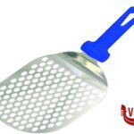 mondo cottura PALETTA OVALE ASOLATA INOX CM 22X18 GI METAL