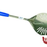 mondo cottura PALETTINO PIZZA INOX FORATO CM 17 MANICO CM 150 LUNGHEZZATA TOTALE CM 168 GI METAL