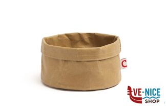 cestini per il pane PANERAS Y ENFRIADOR - PORTA PANE KRAFT IN TESSUTO CM 20 H.12 7456 - LAVABILE- COMAS
