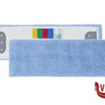 5005040802 PANNO WET SYSTEM MICROFIBRA BLU CON SUPPORTO IN POLIESTERE ADATTO A SUPERFICI LISCE 695C TTS TECNO TROLLEY SYSTEM SRL