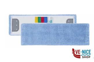 5005040802 PANNO WET SYSTEM MICROFIBRA BLU CON SUPPORTO IN POLIESTERE ADATTO A SUPERFICI LISCE 695C TTS TECNO TROLLEY SYSTEM SRL