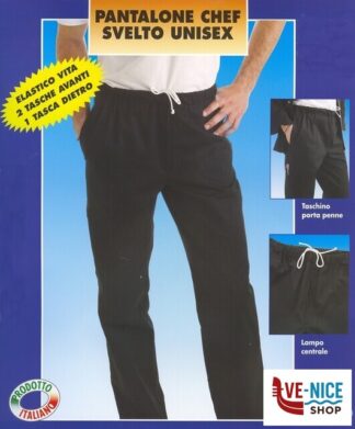 altri PANTALONE CHEF OTEGO NERO XXL 1588 TOMA