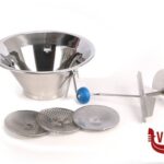 schiaccia patate passaverdure PASSAVERDURA CHEF INOX CM.33  PROFESSIONALE 3DISCHI  800 OMAC