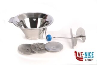 schiaccia patate passaverdure PASSAVERDURA CHEF INOX CM.33  PROFESSIONALE 3DISCHI  800 OMAC