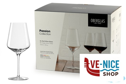 calici vino PASSION - CALICE VINO ROSSO CL 54,4 H.23 D.9,5 CM IN VETRO CRISTALLINO SUPERIORE SONORO E BORDO TAGLIATO A FREDDO STOLZLE LAUSITZ GMBH - immagine 2