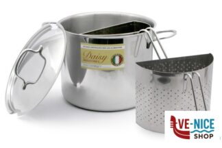 acciaio PASTAIOLA INOX CON 2 CESTELLI CM.22 400M MONTINI GUERINO SNC