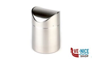 accessori colazione PATTUMIERA DA TAVOLO TONDA CM12XH.17 ACCIAIO INOX LT.1,2 00029 APS ASSHEUER POTT GMBH E CO KG