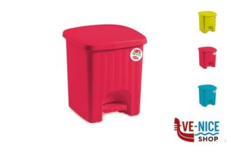 igiene e pulizia PATTUMIERA PEDALINA QUADRA LT.4,5 ASS STEFANPLAST