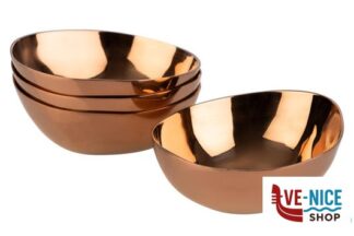 ciotolina PEBBLES - CONFZIONE 4 COPPETTE CM 6,5X6H.2,5 INOX-RAME APS  ASSHEUER POTT GMBH E CO KG