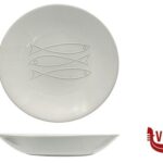 ceramica PELAGO-PIATTO FONDO COUPE CM.26,5 H.4,5 IN GRES PORCELLANATO IMPORT TAVOLA PROFESSIONAL