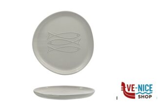 ceramica PELAGO-PIATTO PIANO ORGANIC CM.22 IN GRES PORCELLANATO IMPORT TAVOLA PROFESSIONAL